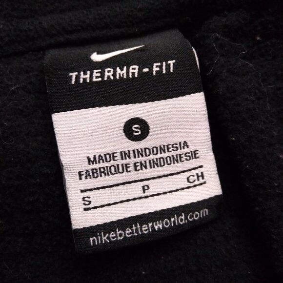 Vintage Nike Therma-Fit 1/4 Zip Performance Fleece Jacket Pullover - Picture 4 of 8